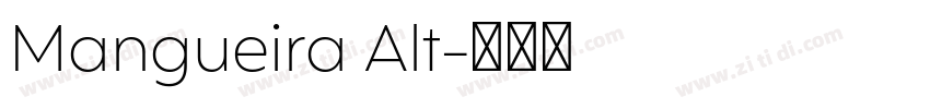 Mangueira Alt字体转换